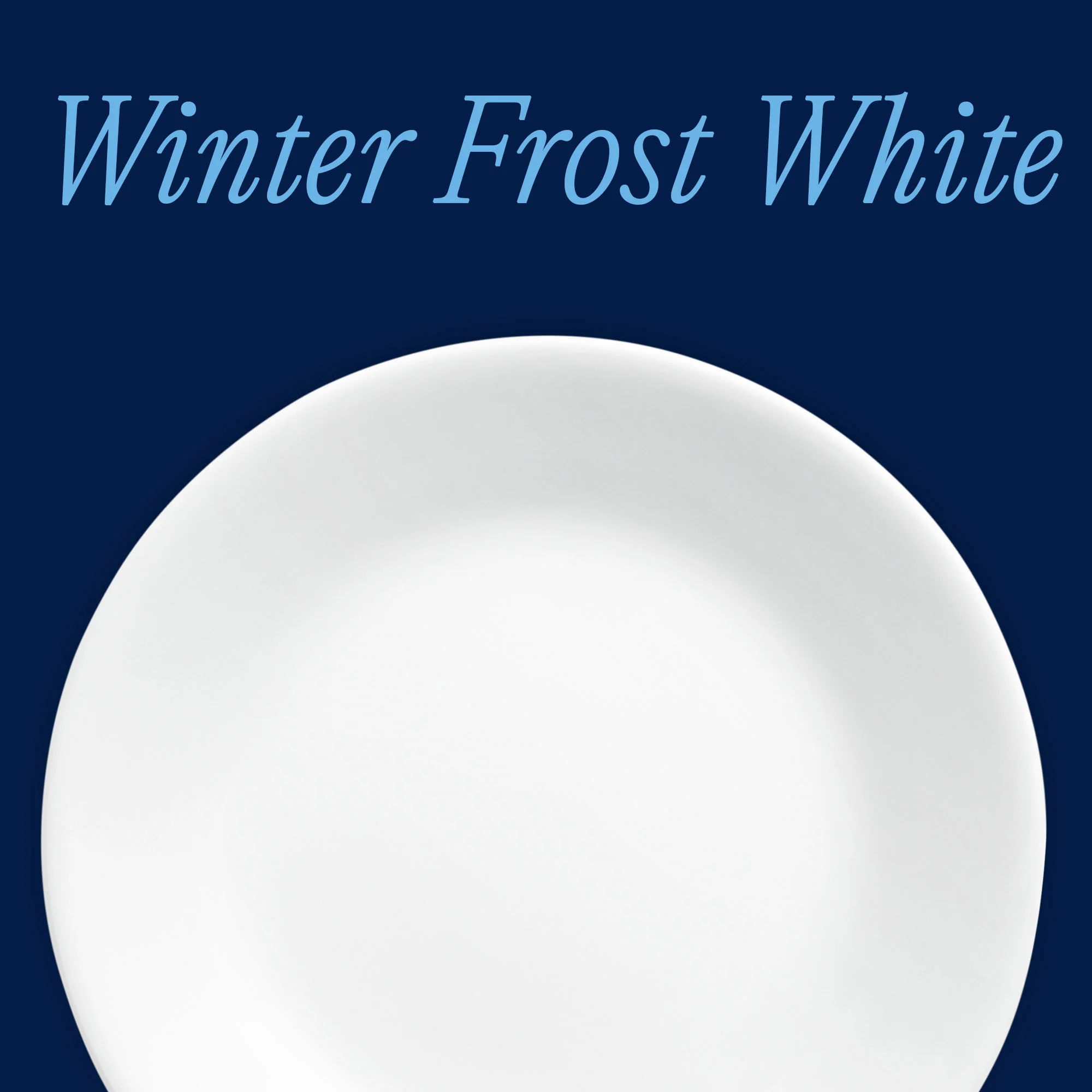 Corelle® Winter Frost White 6.75" Appetizer Plates, 6-pack - Image 2